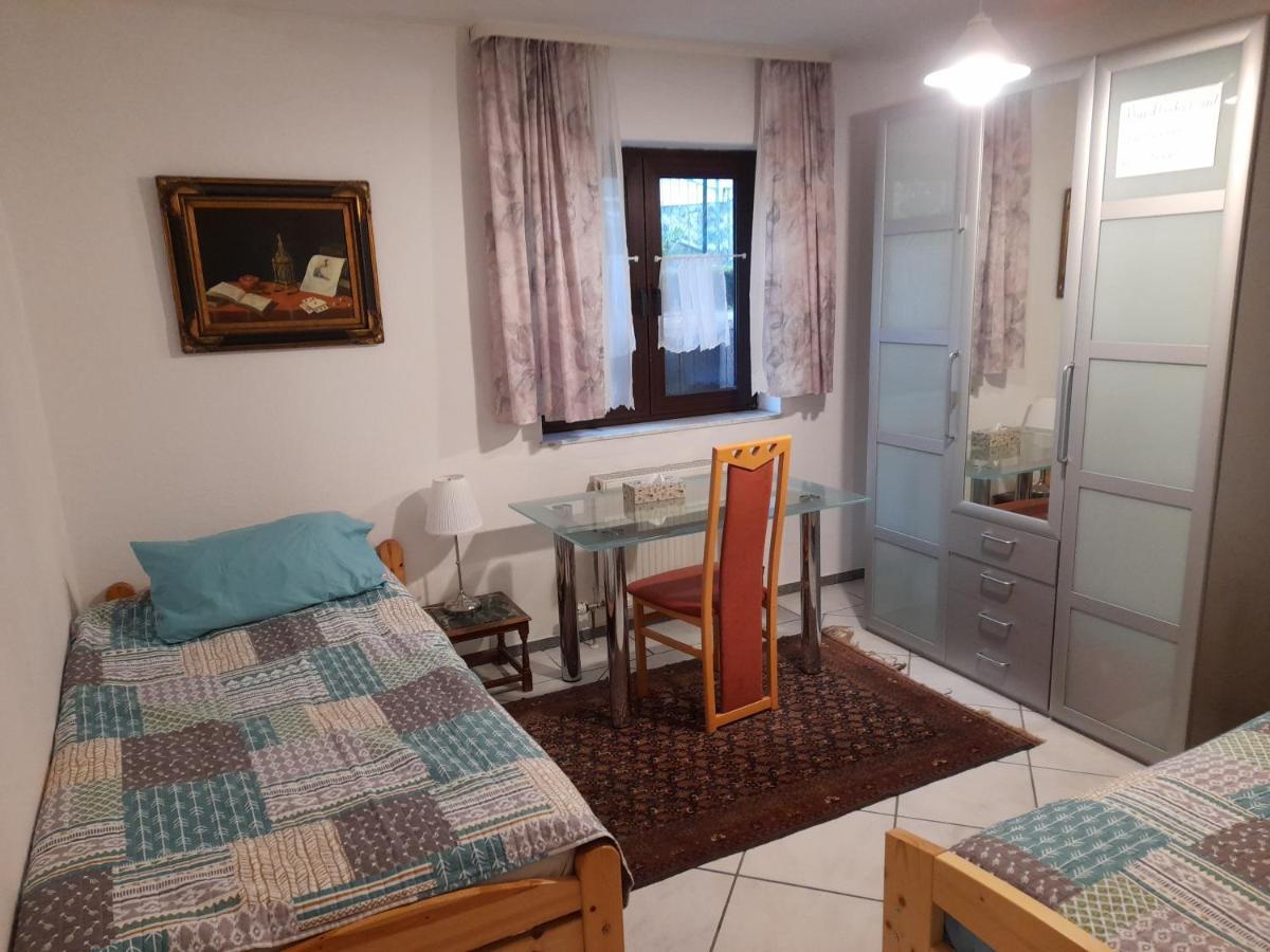 Souterrain Wohnung In Bensheim Dış mekan fotoğraf